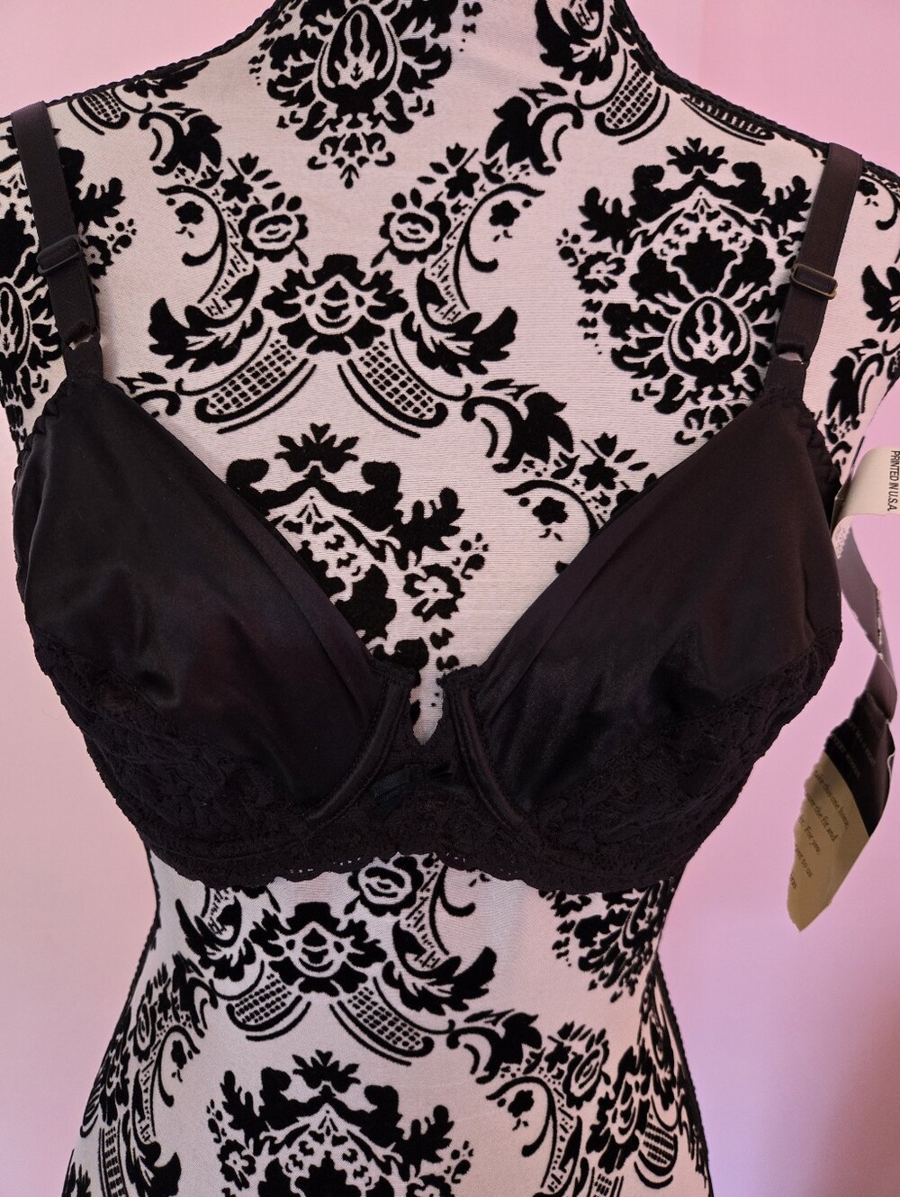 Maidenform Black Lace Underwire Bra